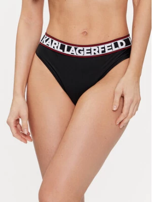 KARL LAGERFELD Dół od bikini 240W2222 Czarny
