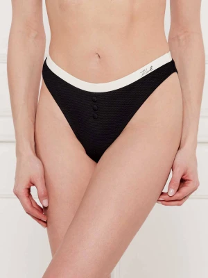 Karl Lagerfeld Dół od bikini czarny