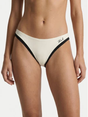 KARL LAGERFELD Dół od bikini B2W46023 Beżowy jasny