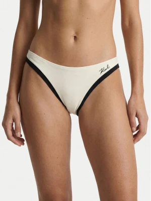 KARL LAGERFELD Dół od bikini B2W46023 Beżowy jasny