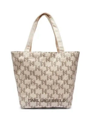 Karl Lagerfeld Dwustronna shopperka K/MONOGRAM
