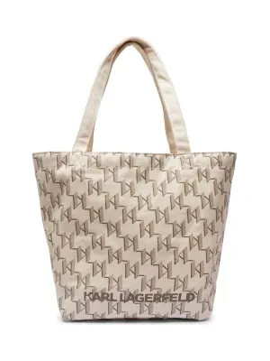 Karl Lagerfeld Dwustronna shopperka K/MONOGRAM