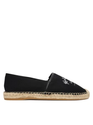 KARL LAGERFELD Espadryle Kamini KL80110A Czarny