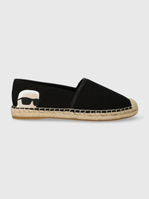 Karl Lagerfeld espadryle KAMINI kolor czarny KL80111N