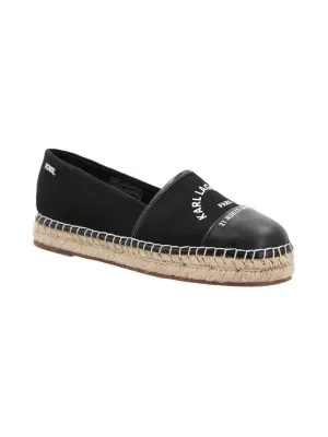 Karl Lagerfeld Espadryle KAMINI Maison | z dodatkiem skóry