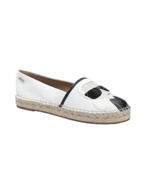 Karl Lagerfeld Espadryle kamini | z dodatkiem skóry