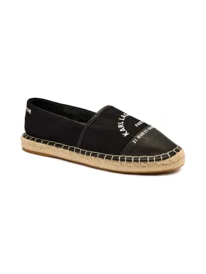 Karl Lagerfeld Espadryle KAMINI | z dodatkiem skóry