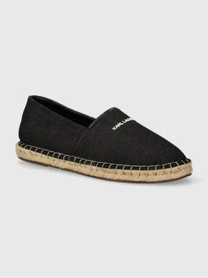 Karl Lagerfeld espadryle KAMINO kolor czarny KL70104