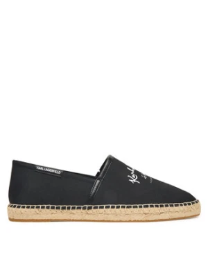 KARL LAGERFELD Espadryle KL70126 Czarny