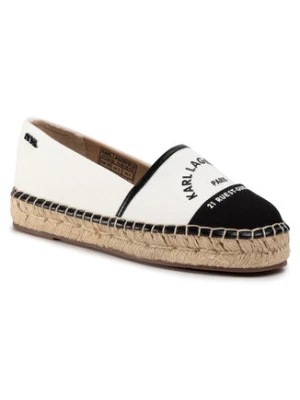 KARL LAGERFELD Espadryle KL80108 Biały