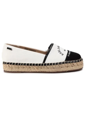 KARL LAGERFELD Espadryle KL80108 Biały