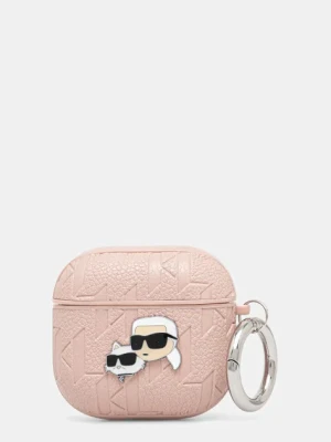 Zdjęcie produktu Karl Lagerfeld etui na airpod AirPods 4 kolor różowy KLA4PGKCPP