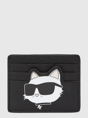 Karl Lagerfeld etui na karty damski kolor czarny A4W32080