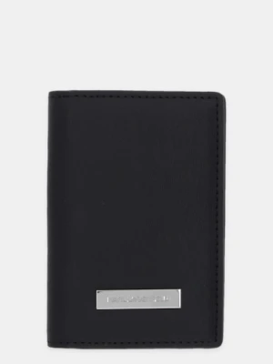 Karl Lagerfeld etui na karty IKON kolor czarny B1W32006