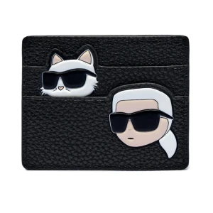 Karl Lagerfeld Etui na karty IKON PEBBLE