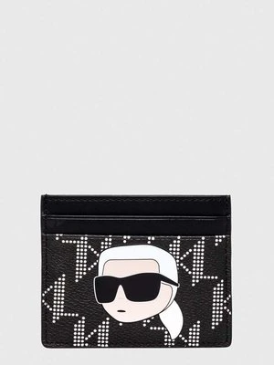 Karl Lagerfeld etui na karty kolor czarny