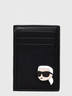 Karl Lagerfeld etui na karty kolor czarny