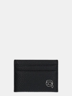 Karl Lagerfeld etui na karty K/ICON kolor czarny A3M32049