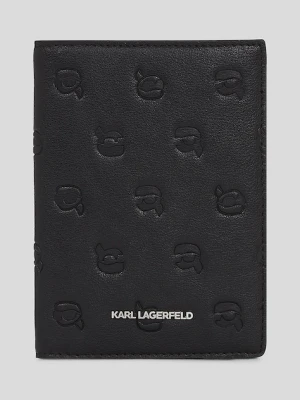 Karl Lagerfeld etui na paszport kolor czarny A3W32003