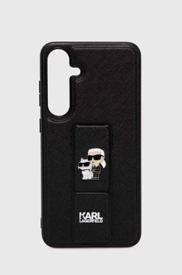 Karl Lagerfeld etui na telefon Galaxy S24+ kolor czarny KLHCS24MGSAKCPK