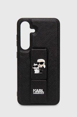 Karl Lagerfeld etui na telefon Galaxy S24 S921 kolor czarny KLHCS24SGSAKCPK