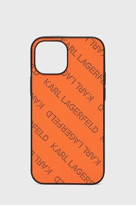 Karl Lagerfeld etui na telefon iPhone 13 mini 5,4'' kolor pomarańczowy
