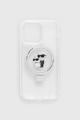 Karl Lagerfeld etui na telefon iPhone 13 Pro / 13 6.1" kolor transparentny