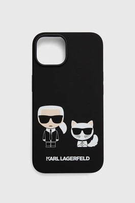 Karl Lagerfeld etui na telefon iPhone 14 6,1" kolor czarny