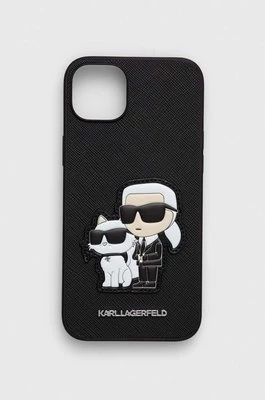 Karl Lagerfeld etui na telefon iPhone 14 Plus 6.7" kolor czarny