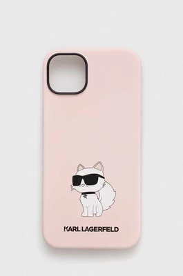 Karl Lagerfeld etui na telefon iPhone 14 Plus 6,7" kolor różowy