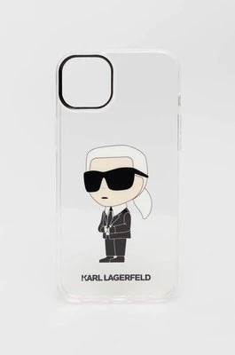 Karl Lagerfeld etui na telefon iPhone 14 Plus 6,7" kolor transparentny