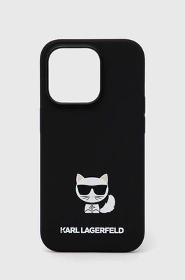 Karl Lagerfeld etui na telefon iPhone 14 Pro 6,1'' kolor czarny