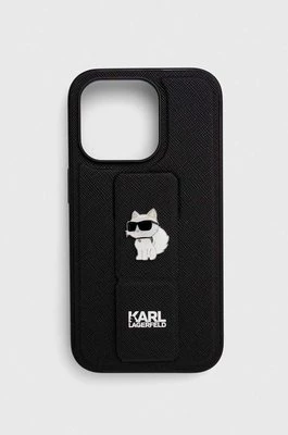 Karl Lagerfeld etui na telefon iPhone 14 Pro 6.1'' kolor czarny