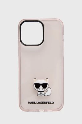 Karl Lagerfeld etui na telefon iPhone 14 Pro Max 6,7" kolor różowy