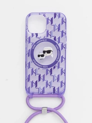 Karl Lagerfeld etui na telefon iPhone 15 / 14 / 13 6.1"