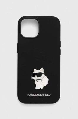 Karl Lagerfeld etui na telefon iPhone 15 / 14 / 13 6.1'' kolor czarny