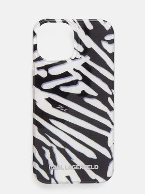 Karl Lagerfeld etui na telefon iPhone 15 / 14 / 13 6.1 kolor czarny KLHCP15SHZBPKCCK