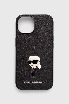 Karl Lagerfeld etui na telefon iPhone 15 6.1 kolor czarny