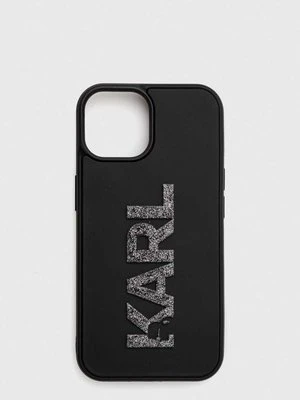 Karl Lagerfeld etui na telefon iPhone 15 6.1 kolor czarny