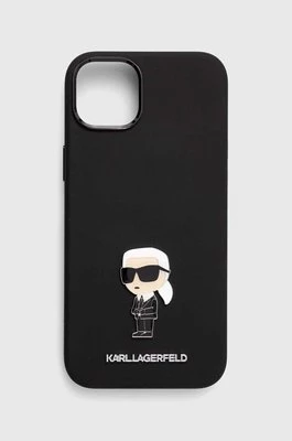 Karl Lagerfeld etui na telefon iPhone 15 Plus / 14 Plus 6.7'' kolor czarny