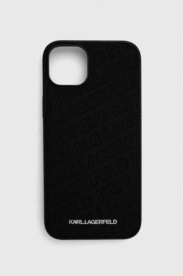 Karl Lagerfeld etui na telefon iPhone 15 Plus / 14 Plus 6.7'' kolor czarny