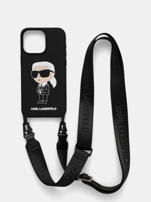 Karl Lagerfeld etui na telefon iPhone 15 Pro Max 6.7 czarny