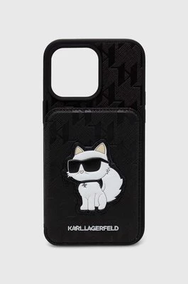 Karl Lagerfeld etui na telefon iPhone 15 Pro Max 6.7" kolor czarny