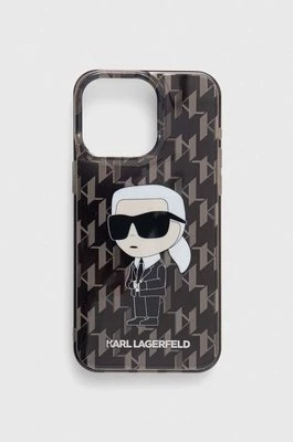 Karl Lagerfeld etui na telefon iPhone 15 Pro Max 6.7" kolor czarny