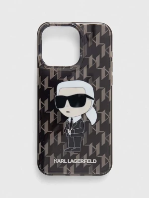 Karl Lagerfeld etui na telefon iPhone 15 Pro Max 6.7" kolor czarny