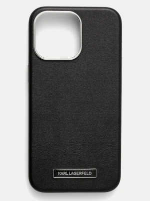 Karl Lagerfeld etui na telefon iPhone 15 Pro Max kolor czarny KLHMP15XPGMSRPK