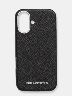 Karl Lagerfeld etui na telefon iPhone 16 kolor czarny KLHMP16SPSAFWMCK