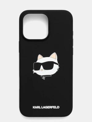 Karl Lagerfeld etui na telefon iPhone 16 Pro Max 6.9" kolor czarny KLHMP16XSCHPPLK