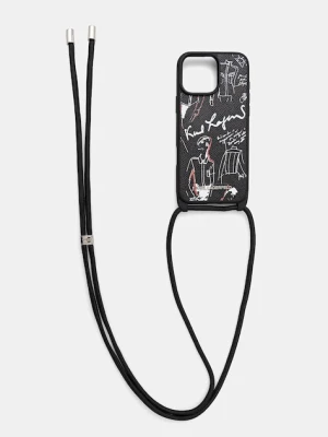 Karl Lagerfeld etui na telefon iPhone 16 Pro Max kolor czarny KLHCP16XPGGRMPCK