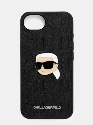 Karl Lagerfeld etui na telefon iPhone 16e kolor czarny KLHCPSE4PGKLKIPK